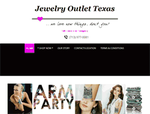 Tablet Screenshot of jewelryoutlettexas.com